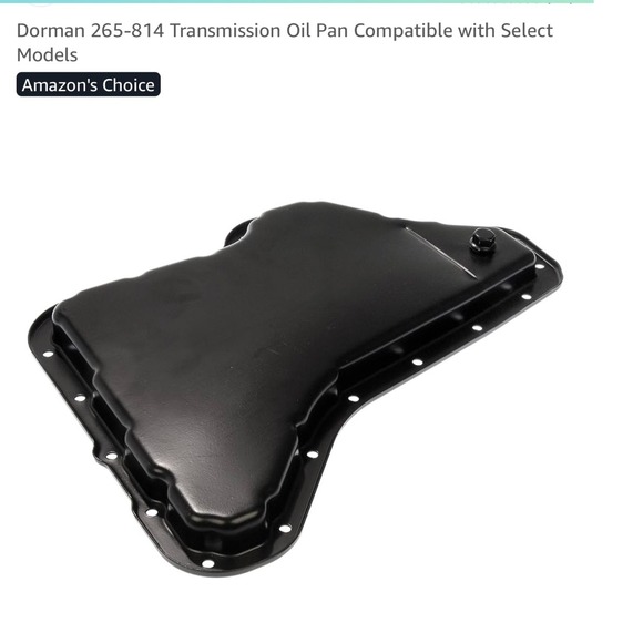Dorman 265-814 Transmission Oil Pan with Drain Plug Steel Compatible Fit - Picture 1 of 7
